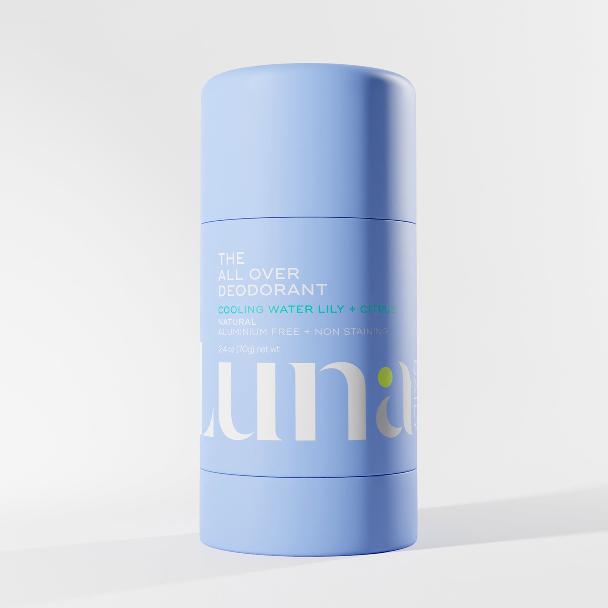 The All Over Deodorant™- Cooling Water Lily + Fresh Citrus – Luna