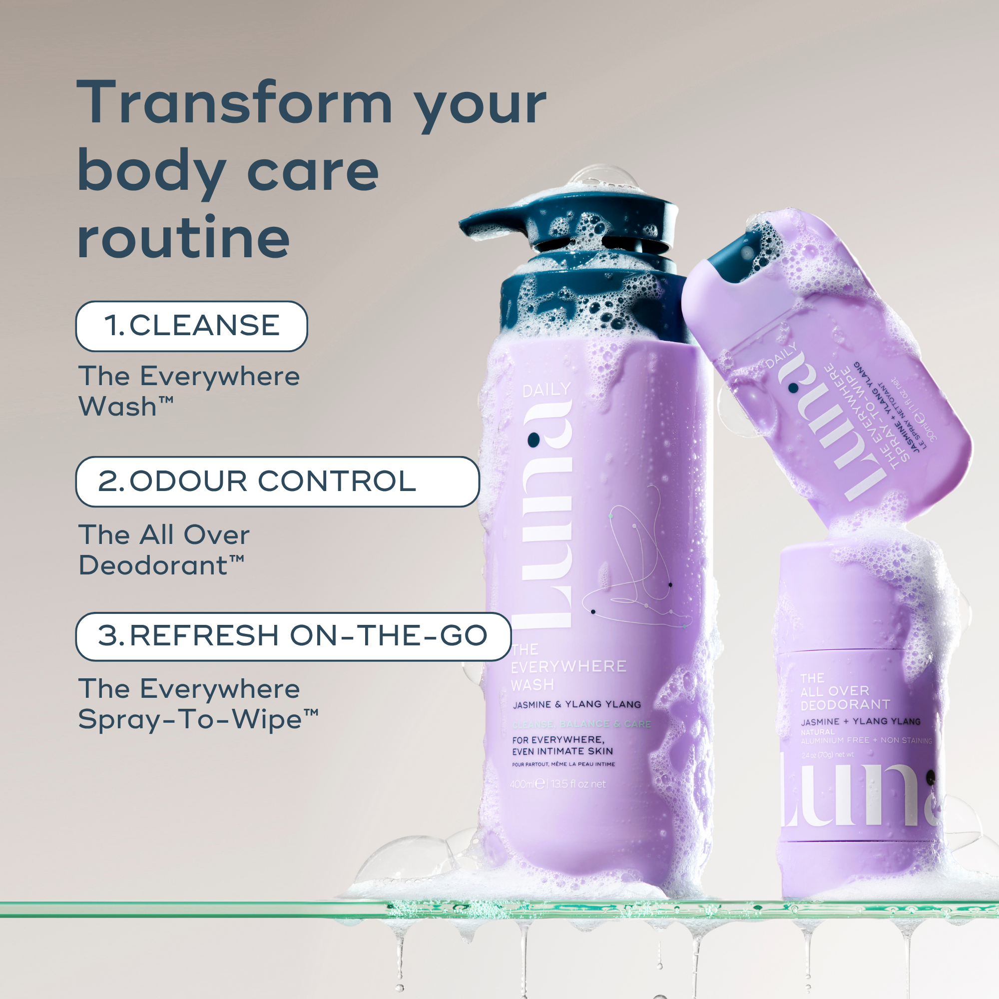The Everywhere Wash™ - Jasmine + Ylang Ylang