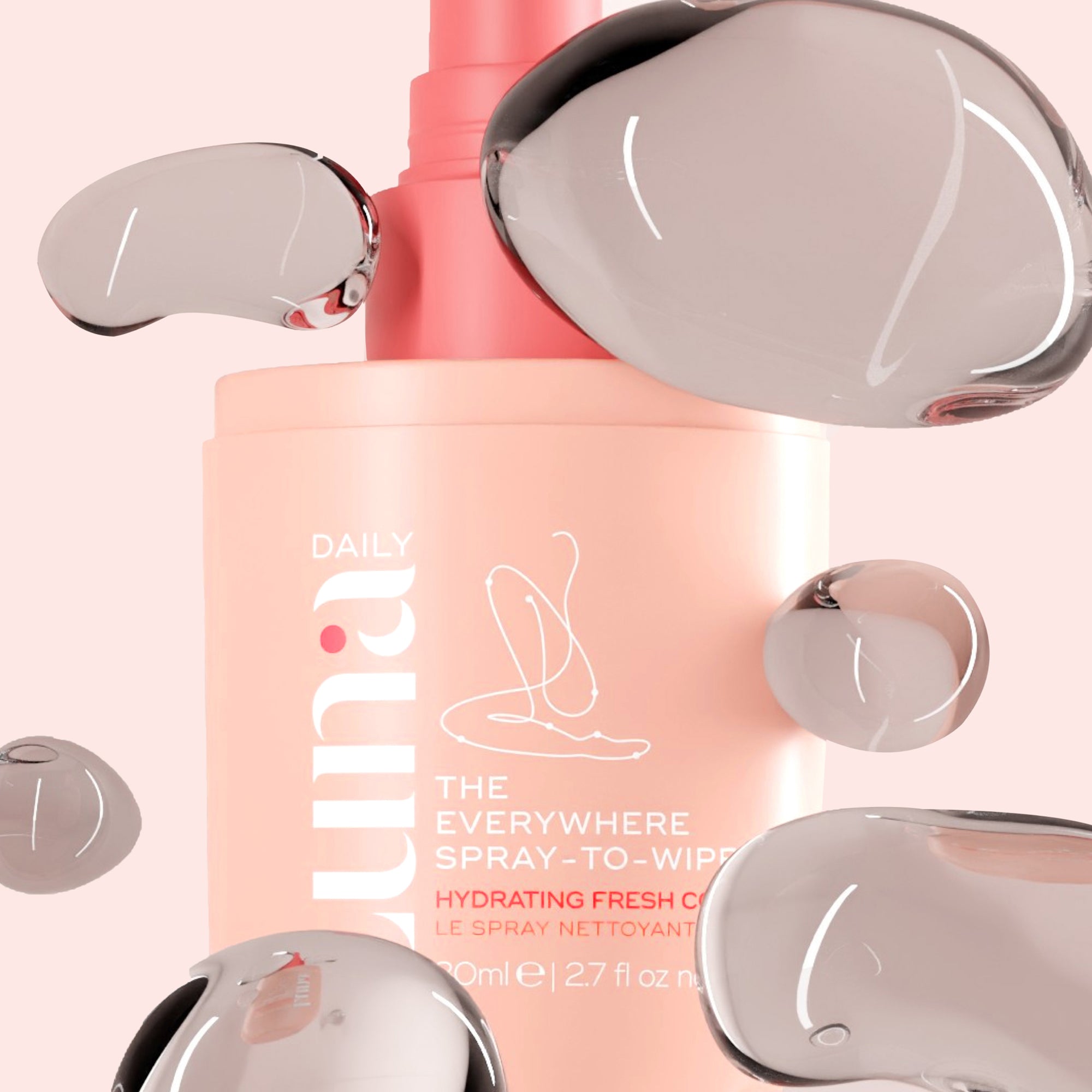 The Everywhere Spray-To-Wipe - Hydrating Soft Cotton