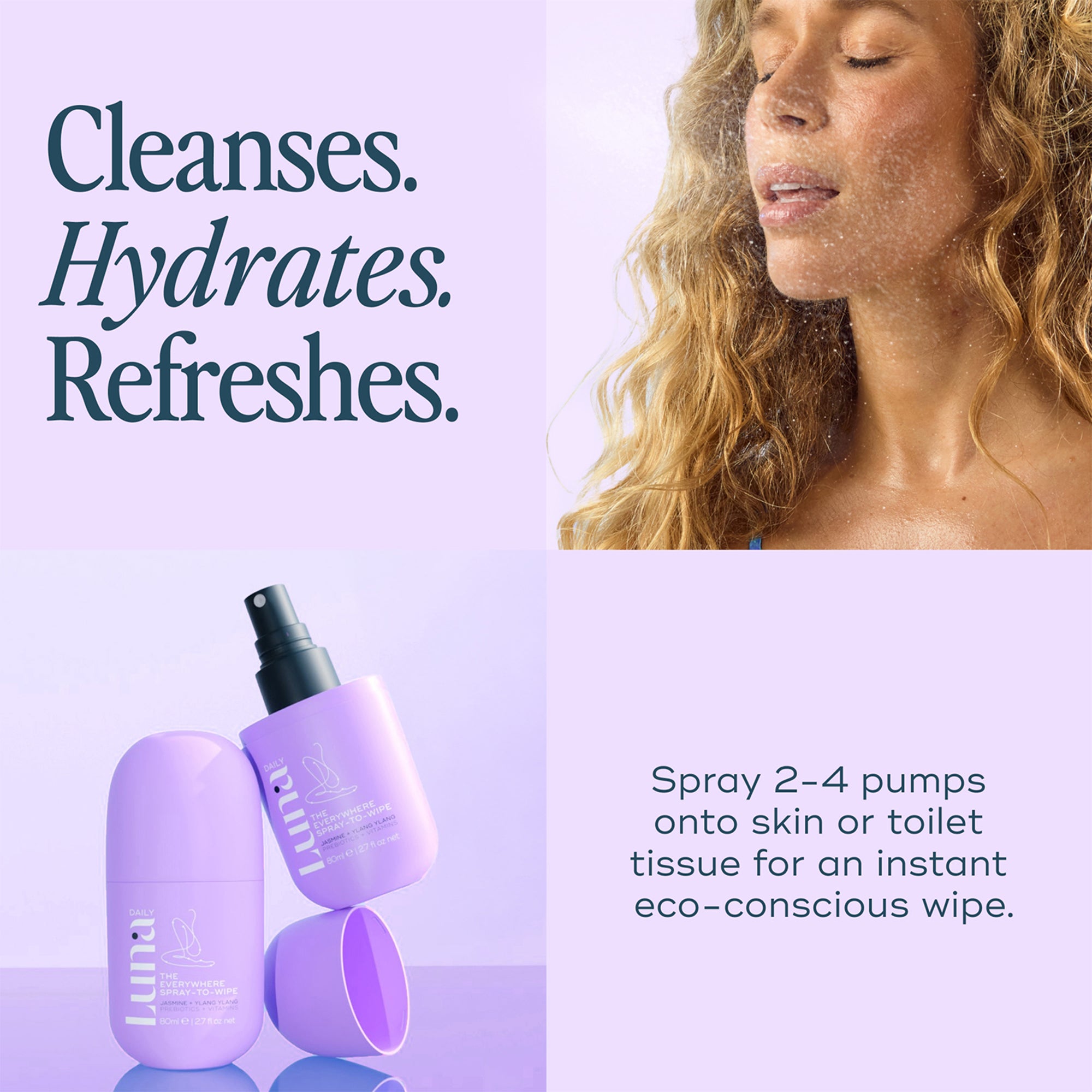 Body Odour Besties - The All Over Deodorant™ + Spray-To-Wipe