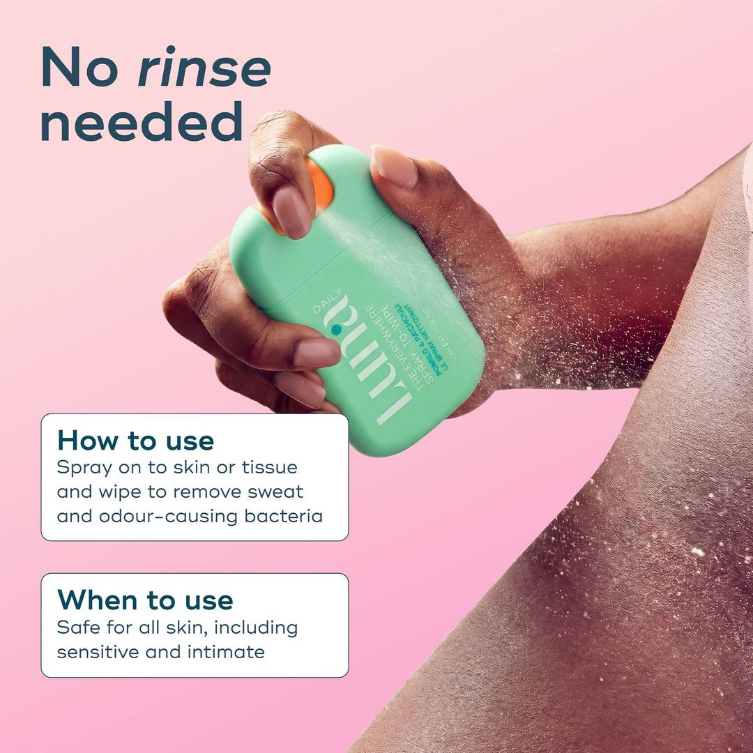 The Everywhere Spray-To-Wipe™ - pH-Balancing Body Cleansing Spray - Pomelo + Patchouli