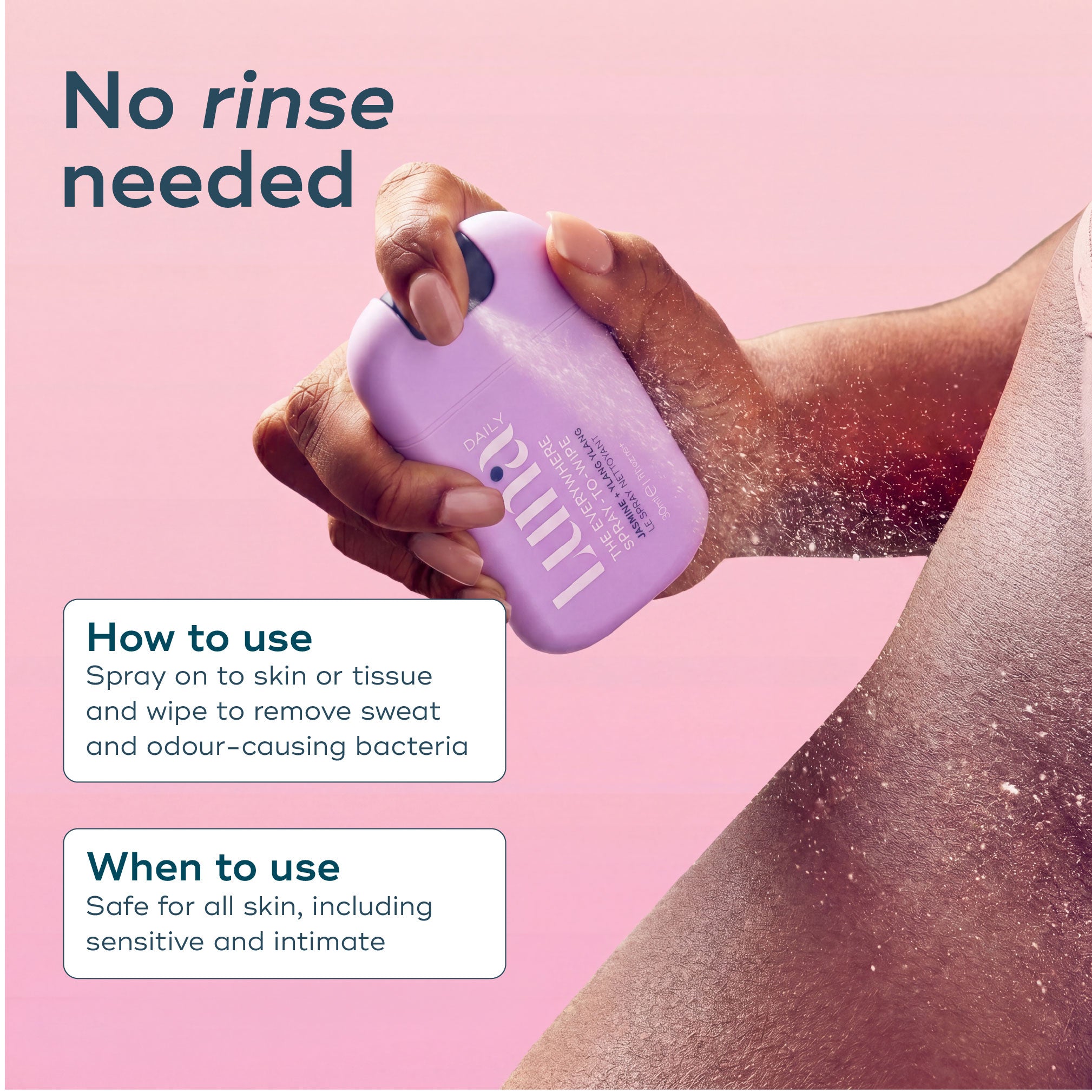 The Everywhere Spray-To-Wipe™ Mini – Jasmine + Ylang Ylang
