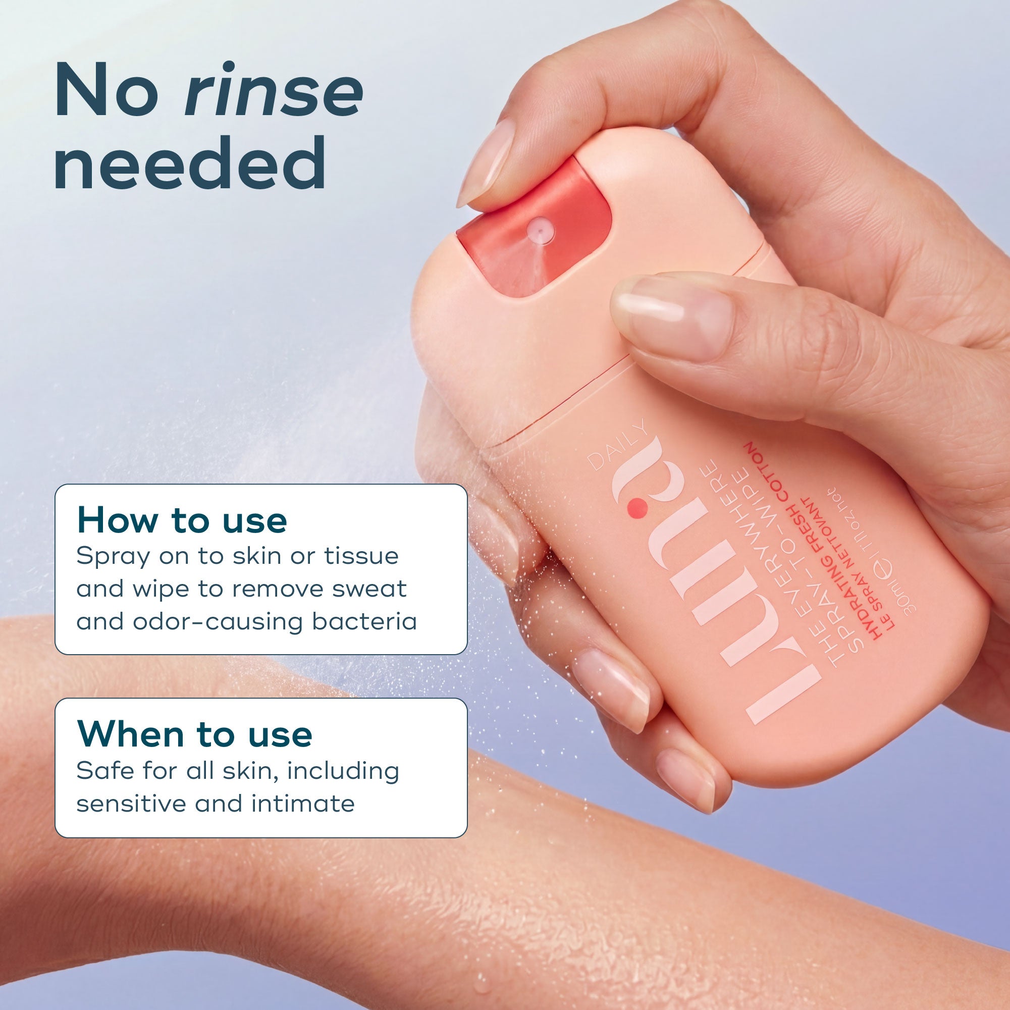3-Steps To All-Day Fresh Hydrating Bundle (Fresh Cotton)