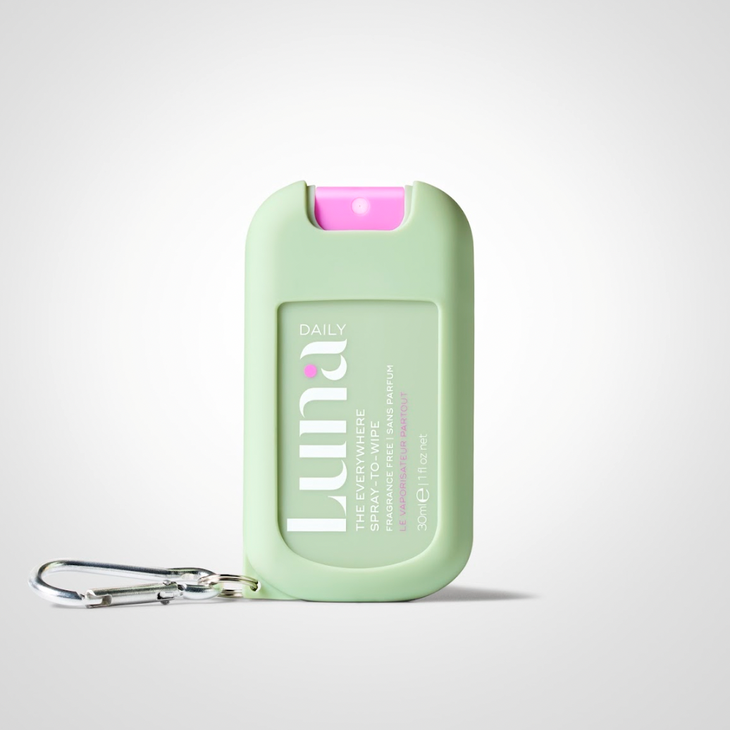 Fragrance Free Spray-To-Wipe Mini + Lanyard