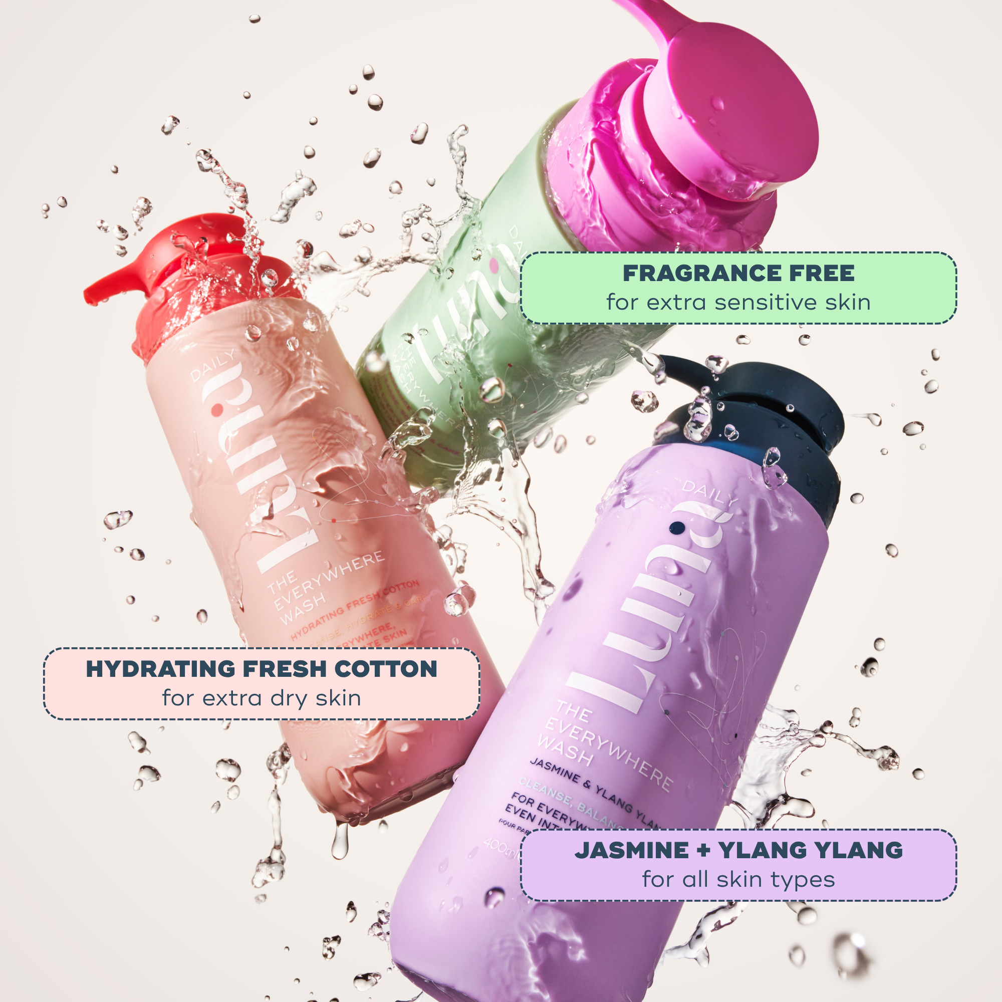 The Hydrating Everywhere Wash™ - Hydrating Soft Cotton