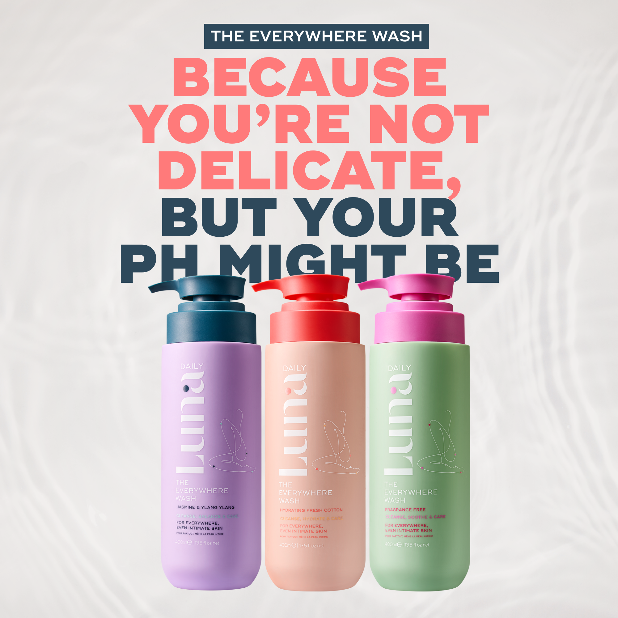 The Hydrating Everywhere Wash™ - Hydrating Soft Cotton