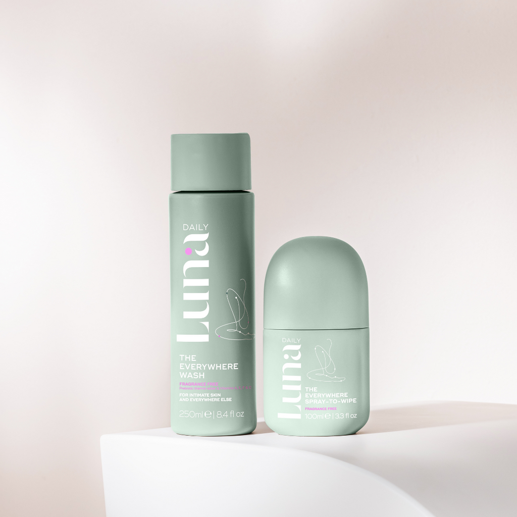 THE FRAGRANCE FREE DUO FOR SENSITIVE, PREGNANCY OR POST BIRTH SKIN Luna Daily