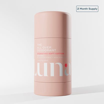 The All Over Deodorant™- Hydrating Soft Cotton
