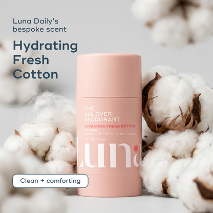 The All Over Deodorant™- Hydrating Soft Cotton