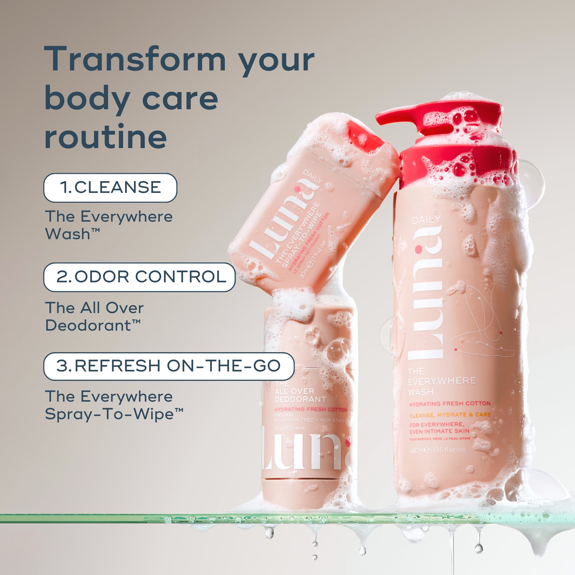 Duo Daily Wash Bundle Hydrating Fresh Cotton