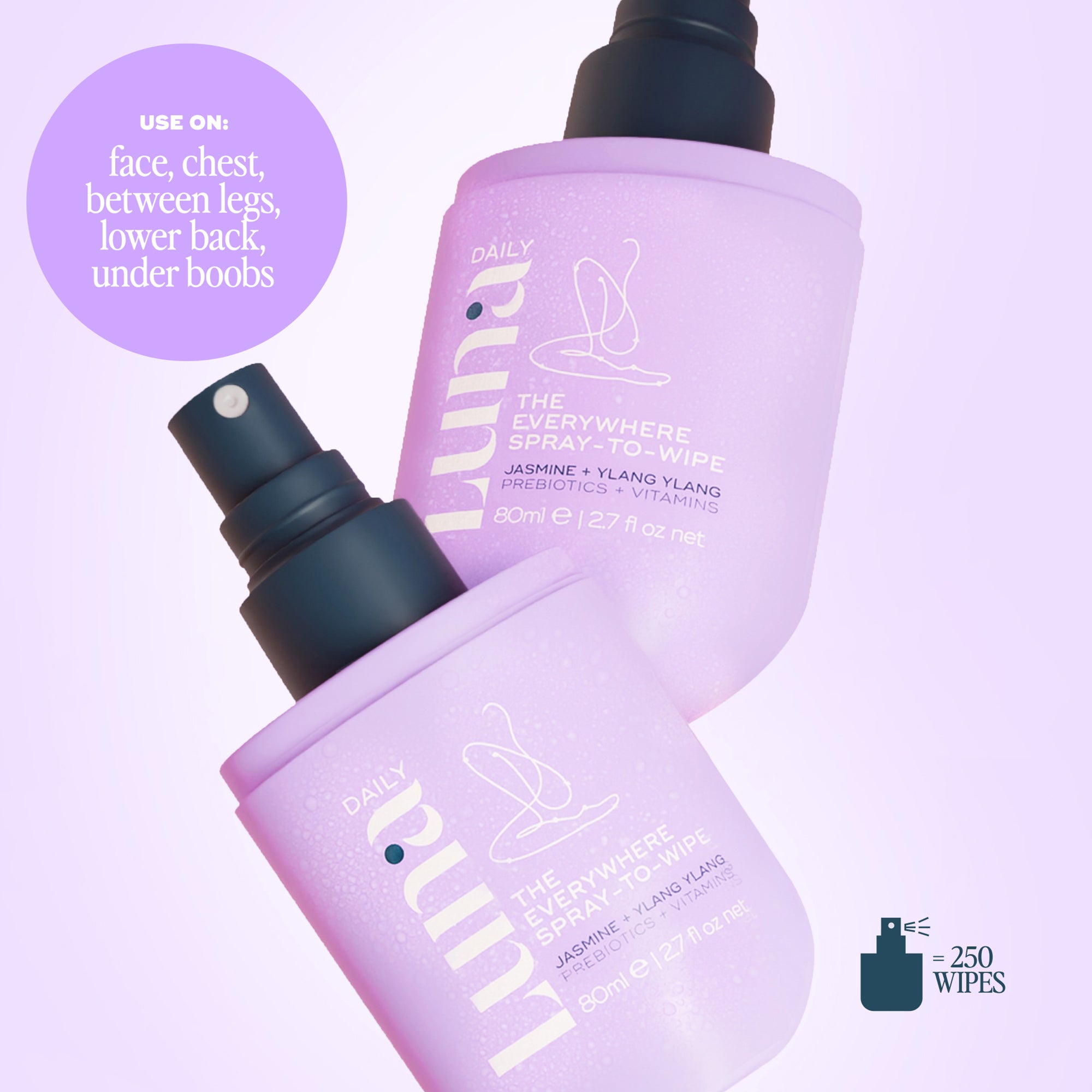 The Everywhere Spray-To-Wipe - Jasmine + Ylang Ylang