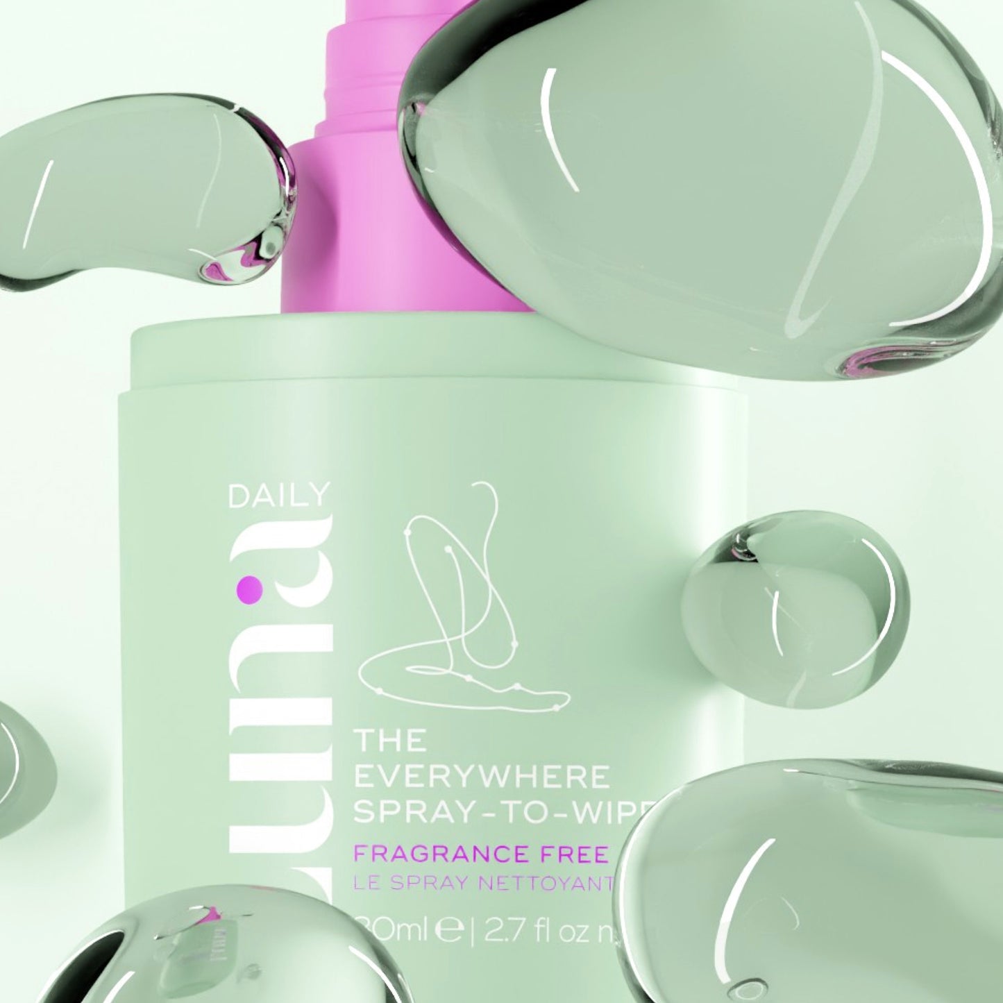 The Everywhere Spray-To-Wipe - Fragrance Free