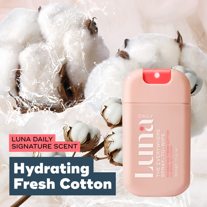 The Everywhere Spray-To-Wipe Mini - Hydrating Soft Cotton