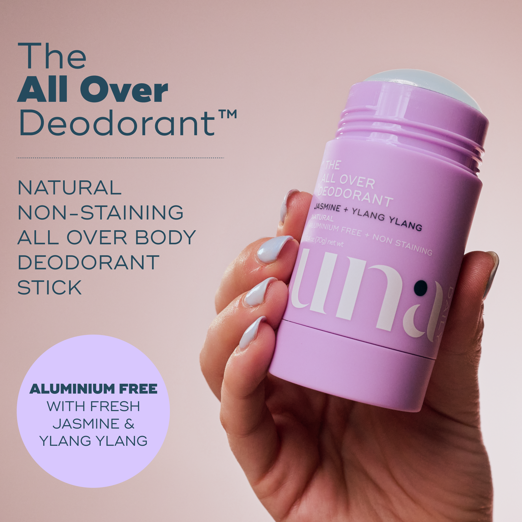The All Over Deodorant™- Jasmine + Ylang Ylang