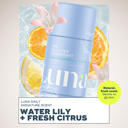 The All Over Deodorant™- Cooling Water Lily + Fresh Citrus