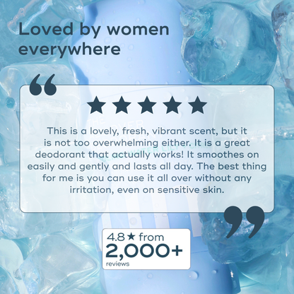 The All Over Deodorant™- Cooling Water Lily + Fresh Citrus
