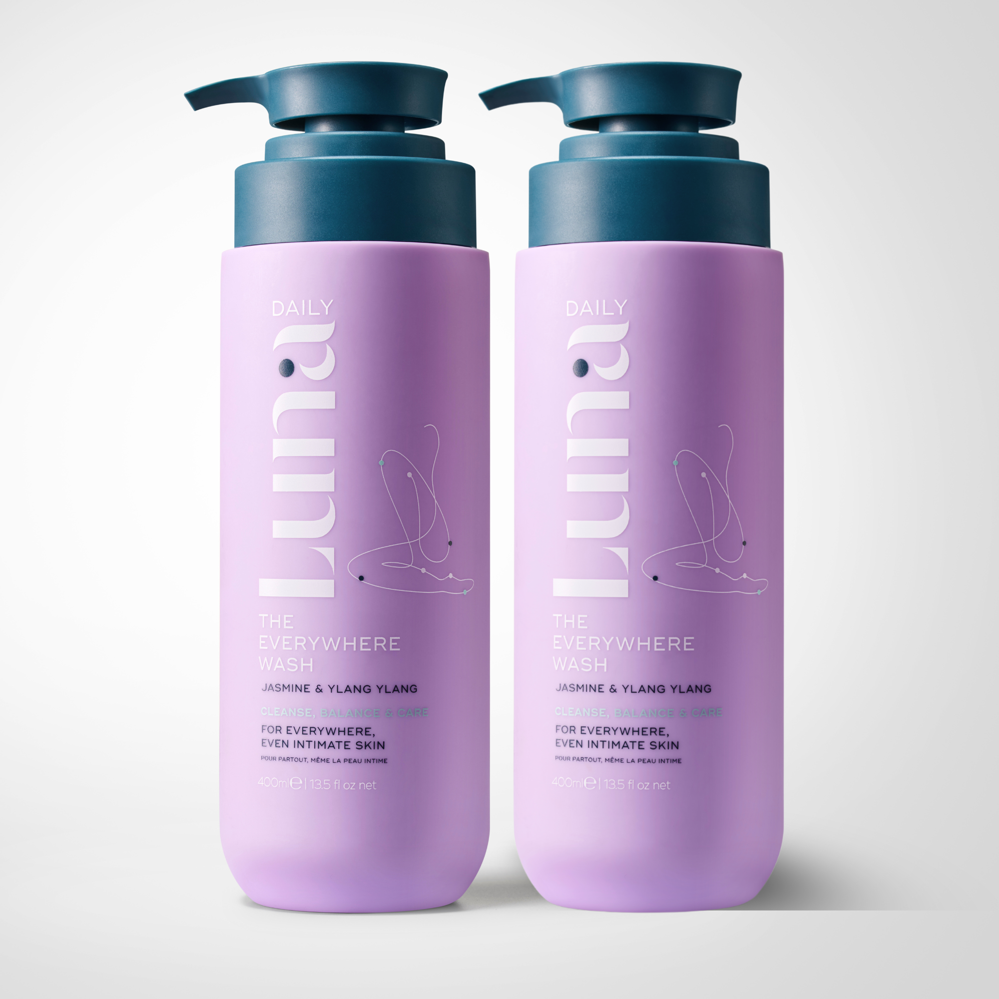 Duo Daily Wash Bundle Jasmine + Ylang Ylang
