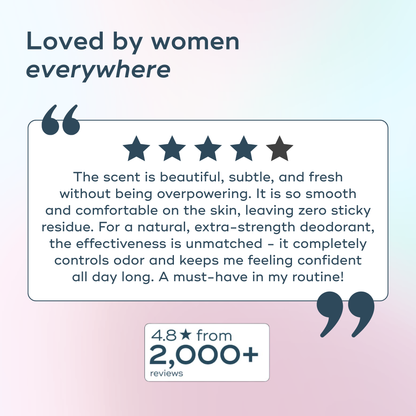 The All Over Deodorant™- Jasmine + Ylang Ylang
