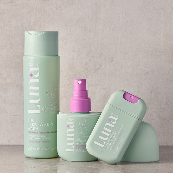 Luna Daily THE FRAGRANCE FREE EVERYWHERE SPRAY-TO-WIPE Wipe