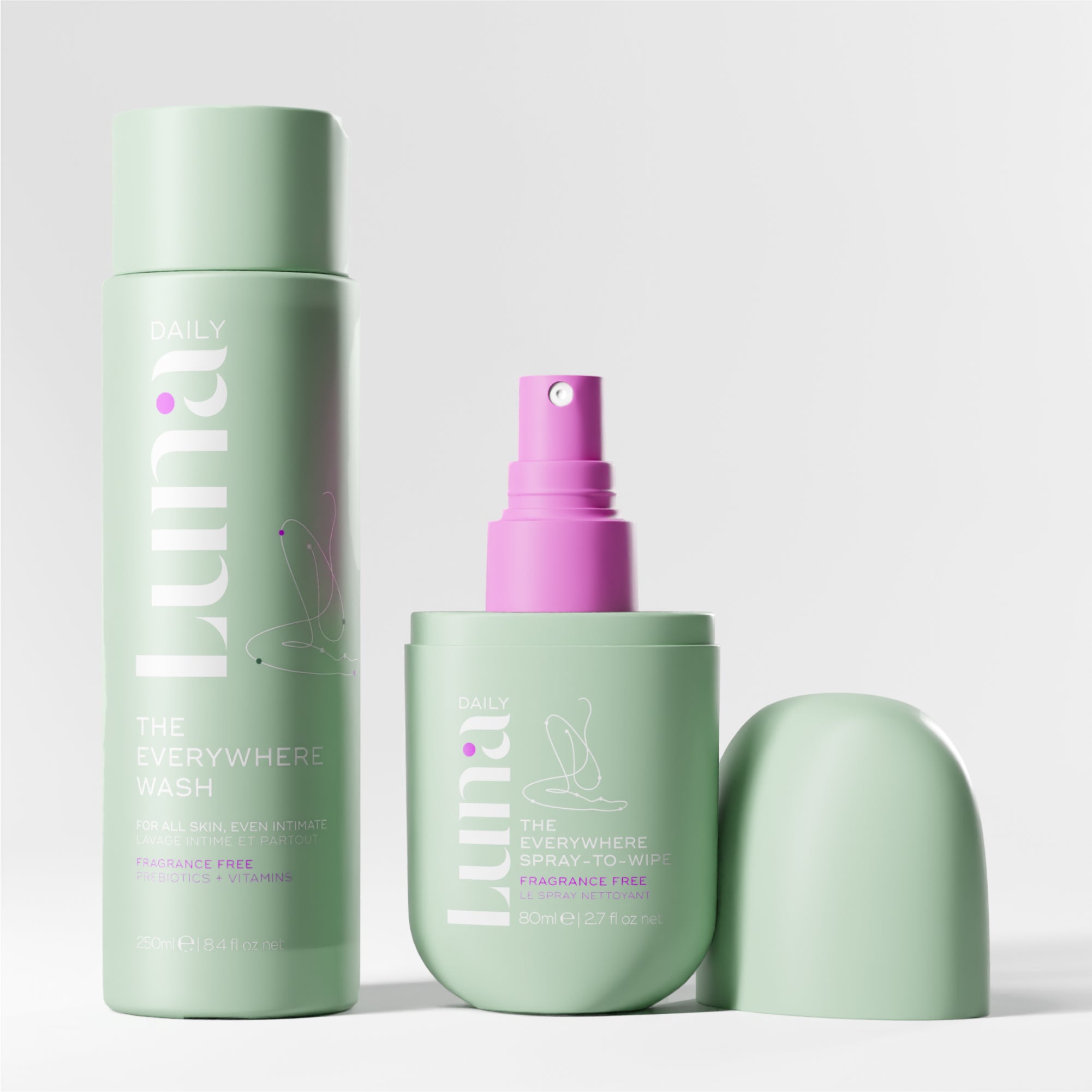 THE FRAGRANCE FREE DUO | Luna Daily - Gentle Care for Sensitive