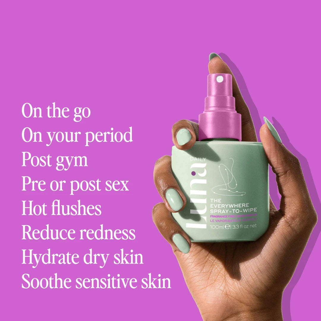 The Everywhere Spray-to-Wipe | Luna Daily - Sensitive & Intimate Skin Care