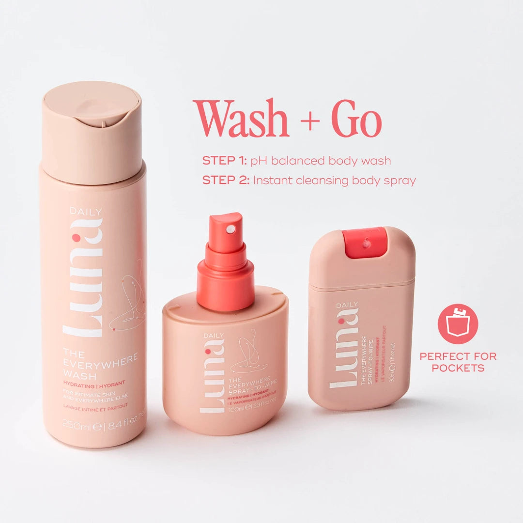 Luna Daily THE HYDRATING EVERYWHERE WASH Health & Beauty