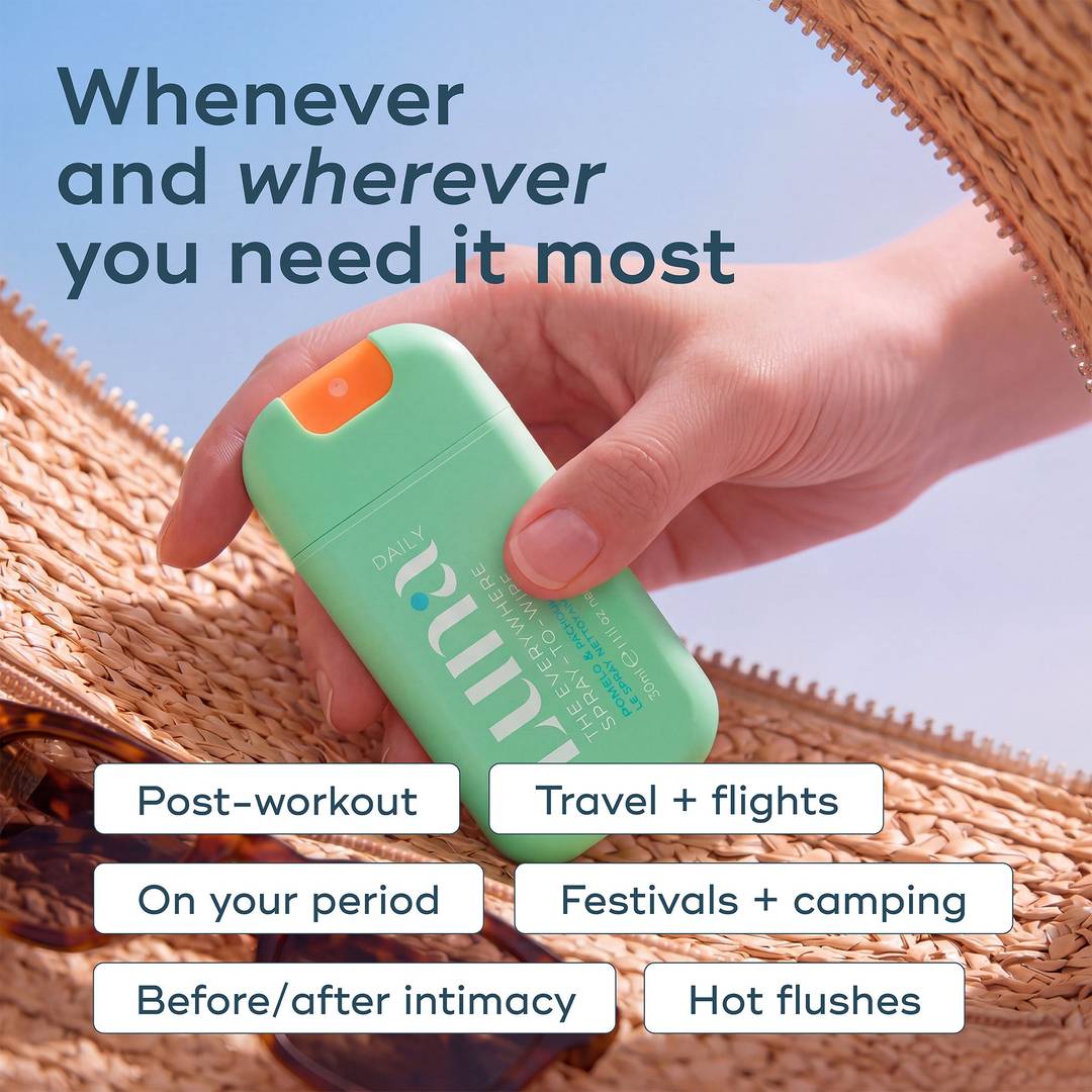 The Everywhere Spray-To-Wipe™ - pH-Balancing Body Cleansing Spray - Pomelo + Patchouli