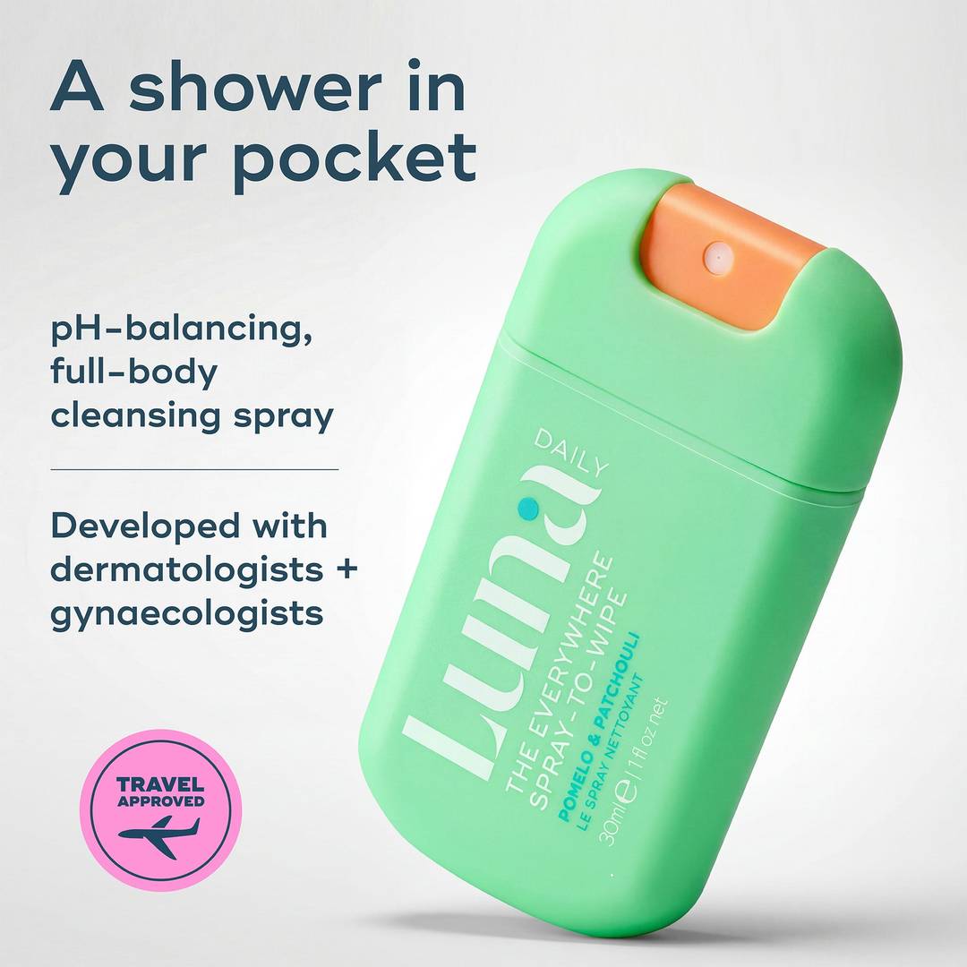 The Everywhere Spray-To-Wipe™ - pH-Balancing Body Cleansing Spray - Pomelo + Patchouli