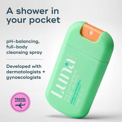 The Everywhere Spray-To-Wipe™ - pH-Balancing Body Cleansing Spray - Pomelo + Patchouli
