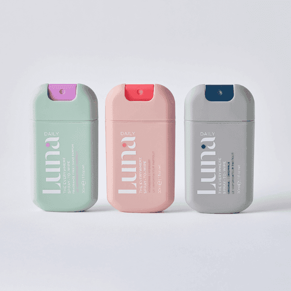 Luna Daily THE SPRAY-TO-WIPE MINI COLLECTION KIT