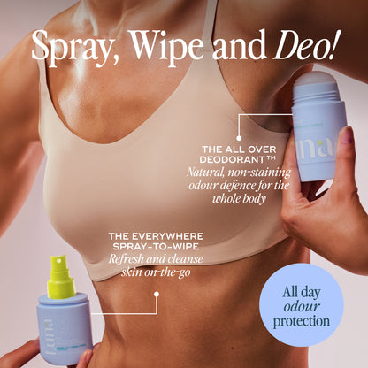 The Everywhere Spray-To-Wipe - Cooling Water Lily + Fresh Citrus