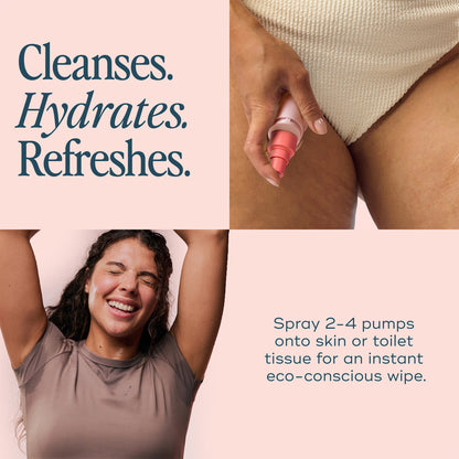 Body Odour Besties - The Hydrating All Over Deodorant™ + Hydrating Spray-To-Wipe