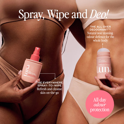 The Everywhere Spray-To-Wipe - Hydrating Soft Cotton